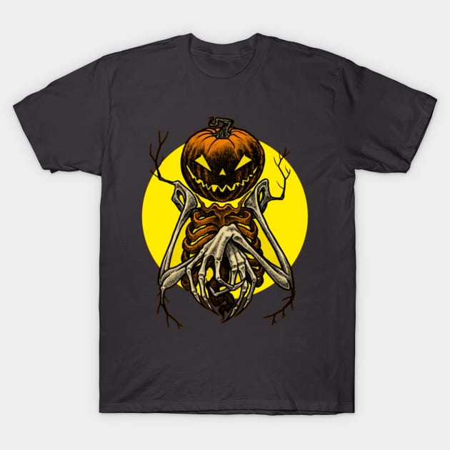 Monster Halloween T-Shirt by ngawur